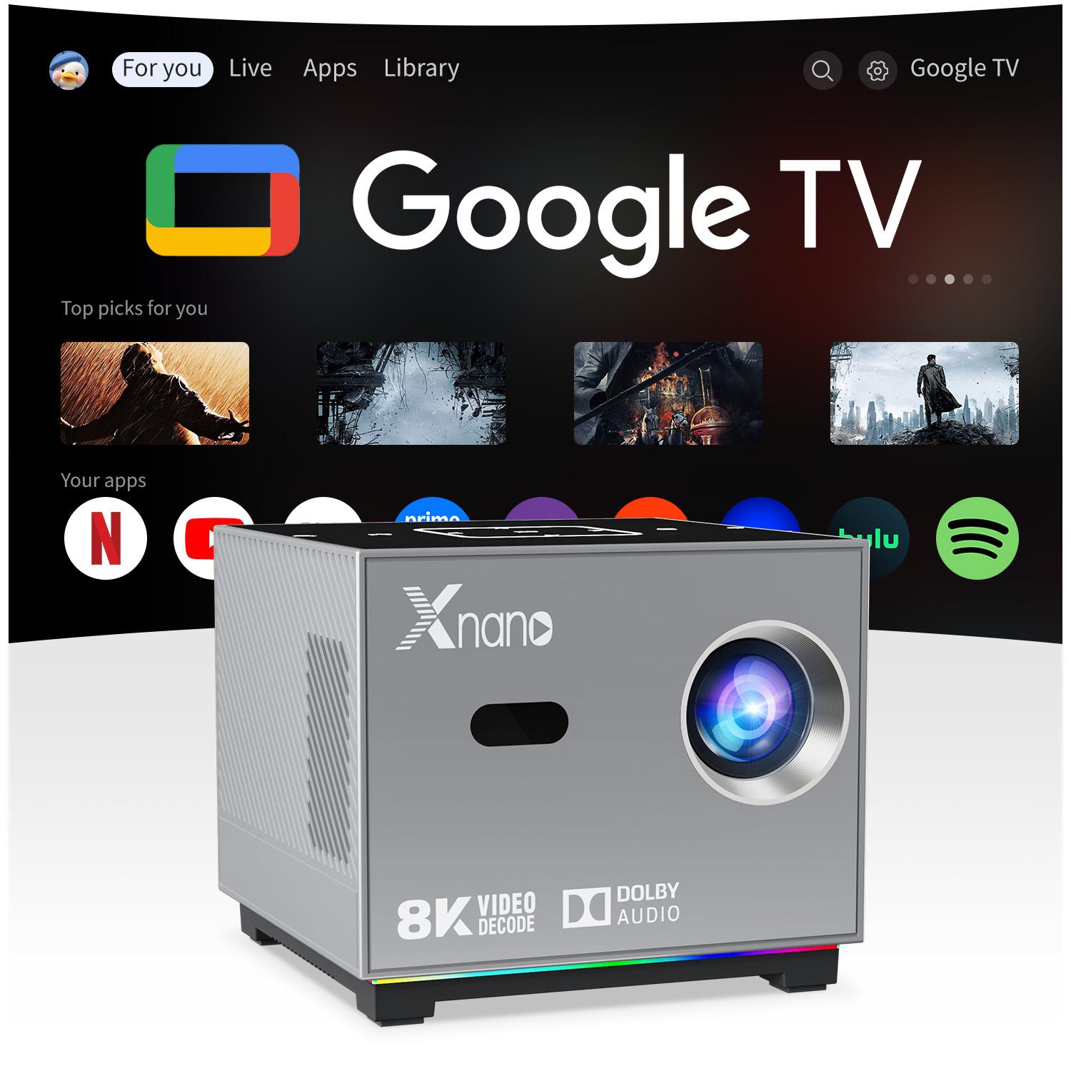 Home Cinema Hdmi - Портативный смарт-проектор Xnano с поддержкой 720P