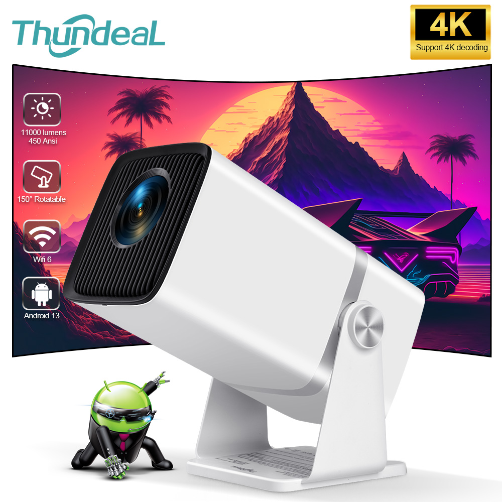 Home Cinema Hdmi - Мини-проектор ThundeaL TD80W (аналог HY320 HY300)