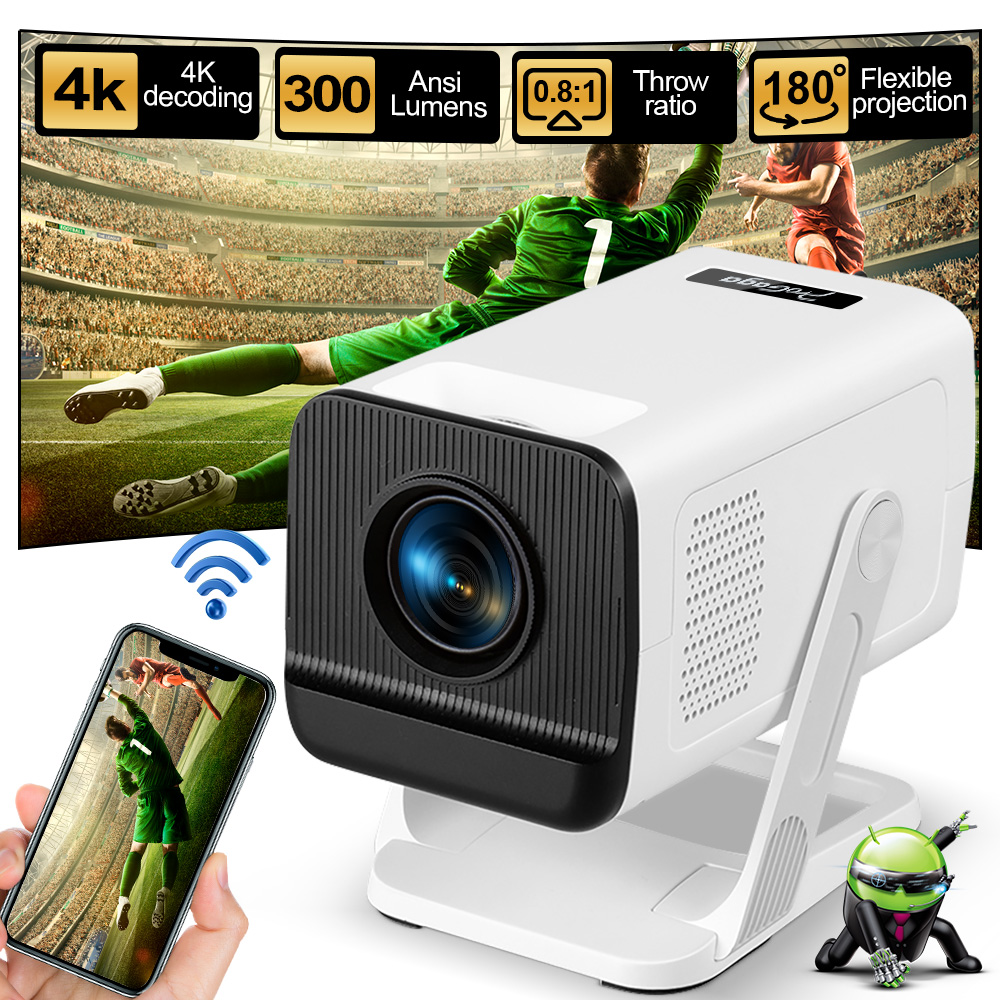 Home Cinema Hdmi - ThundeaL PG310 4K Android-проектор 300 ANSI