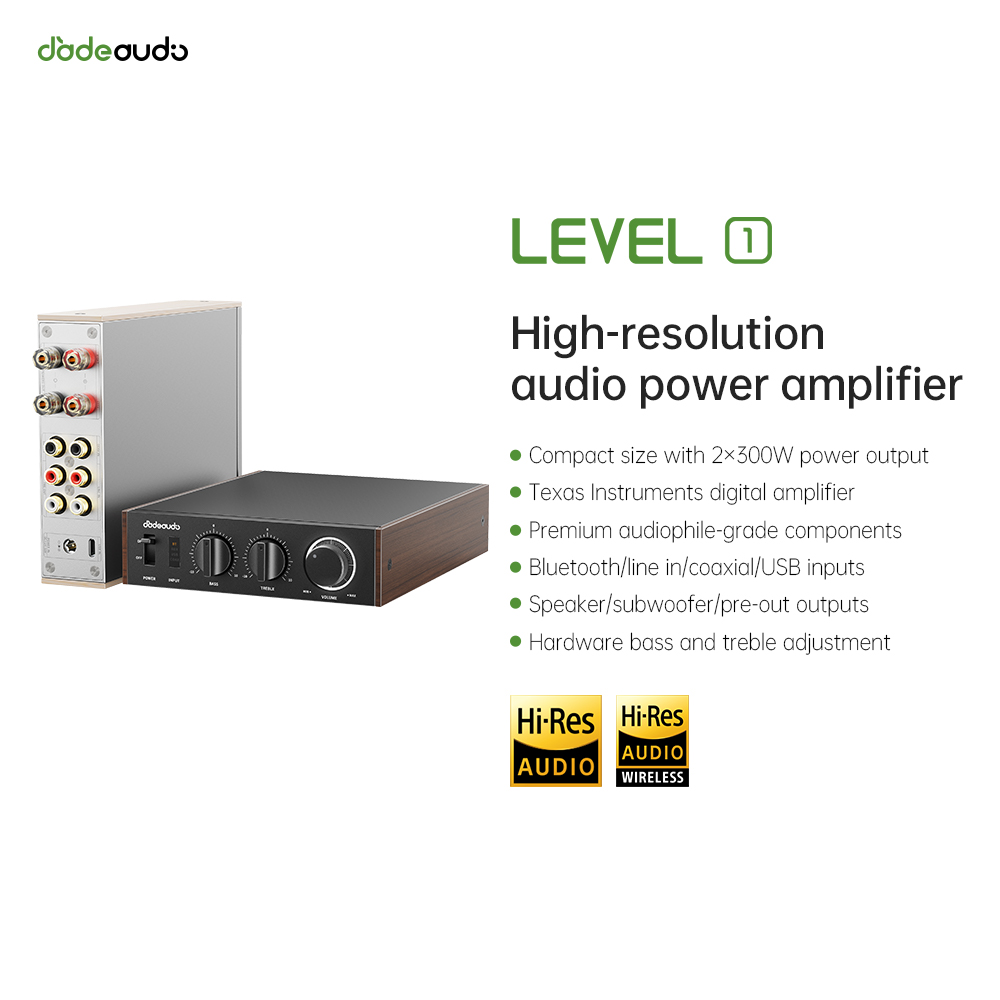 Home Cinema Marantz - Настольный Hi-Fi Bluetooth-усилитель JadeAudio Level 1