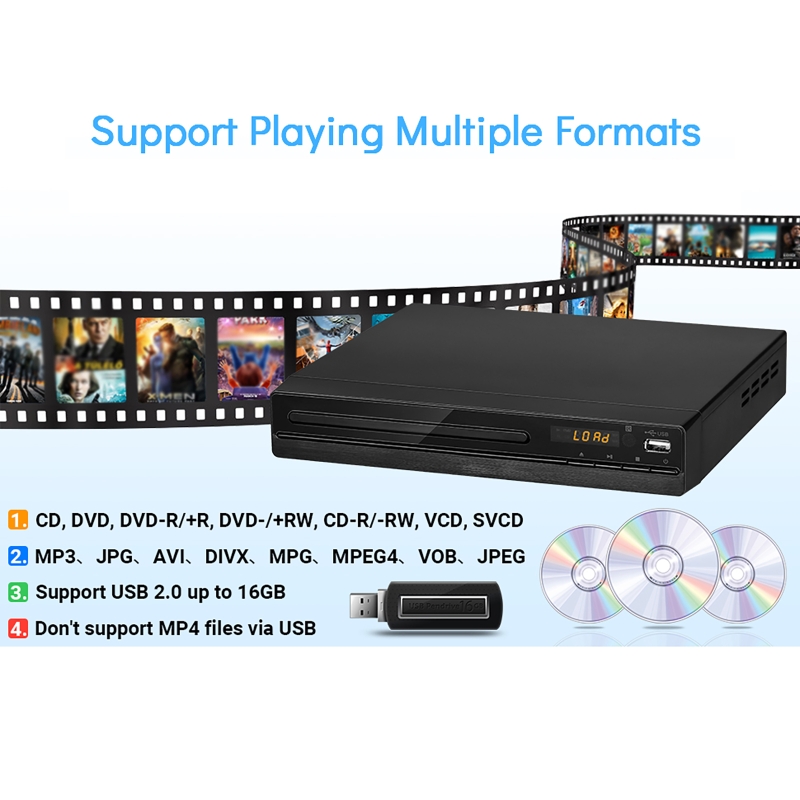 DVD-плеер 1080P HD, проигрыват – обзор и цена Home Cinema Dvd