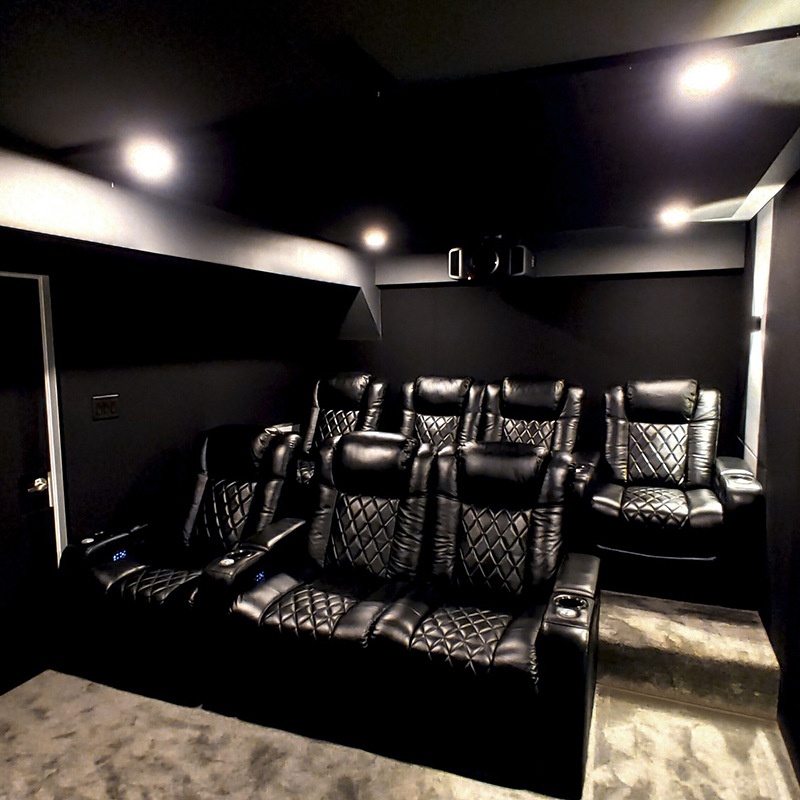 Современный кожаный электричес – обзор и цена Home Cinema Recliners
