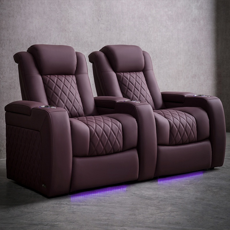 Современный кожаный электричес – обзор и цена Home Cinema Recliners