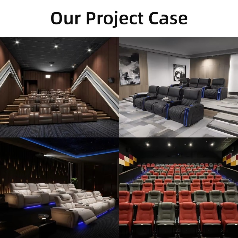 Роскошные кожаные кинотеатраль – обзор и цена Home Cinema Recliners