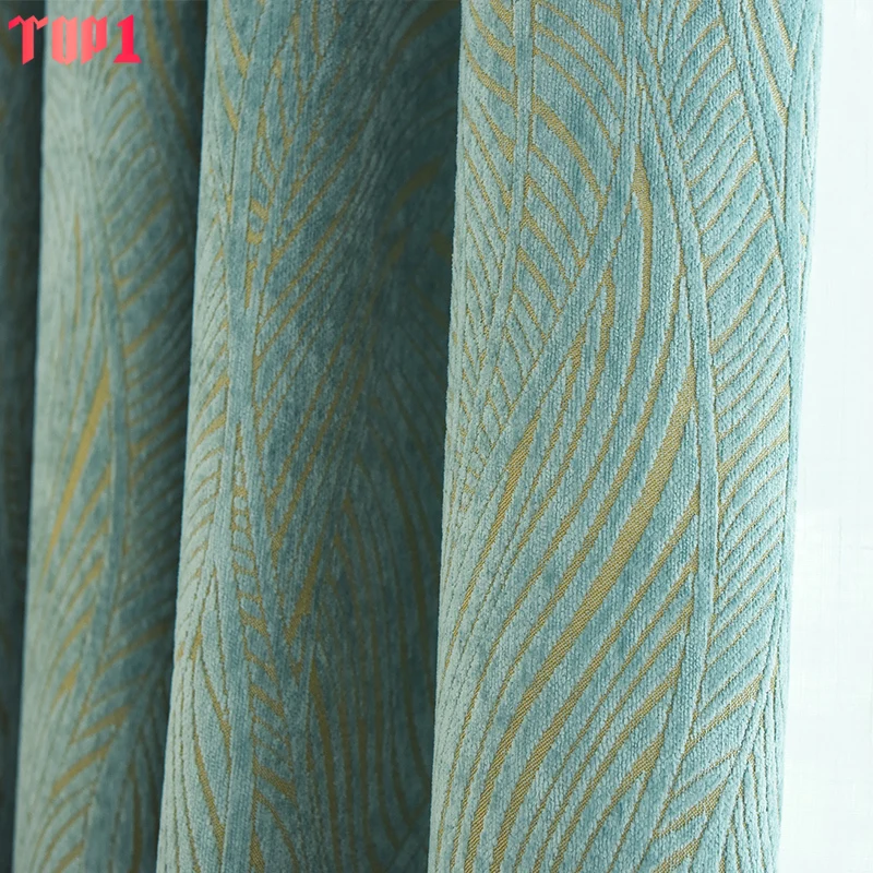 Роскошные синельные шторы для  – обзор и цена Blackout Curtain Thick