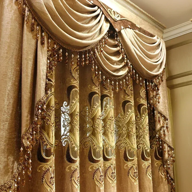 Роскошные дворцовые шторы с вы – обзор и цена Blackout Curtain Thick