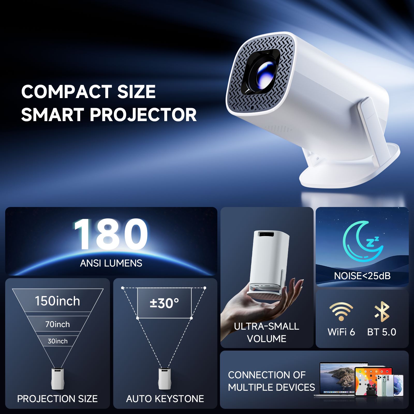 P30 PRO Smart Mini проектор An – обзор и цена Home Cinema Hdmi