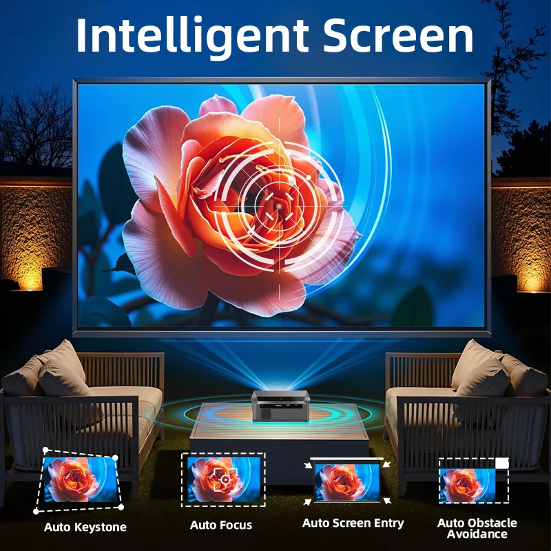 CAIWEI A10Q Проектор 4K Full H – обзор и цена Home Cinema Hdmi